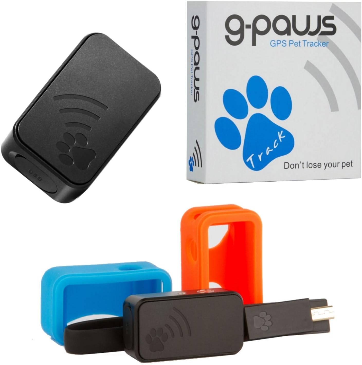 G-Paws 2 Pet Tracker GPS Data Recorder for Cats & Dogs (Small) New 2015 Edition