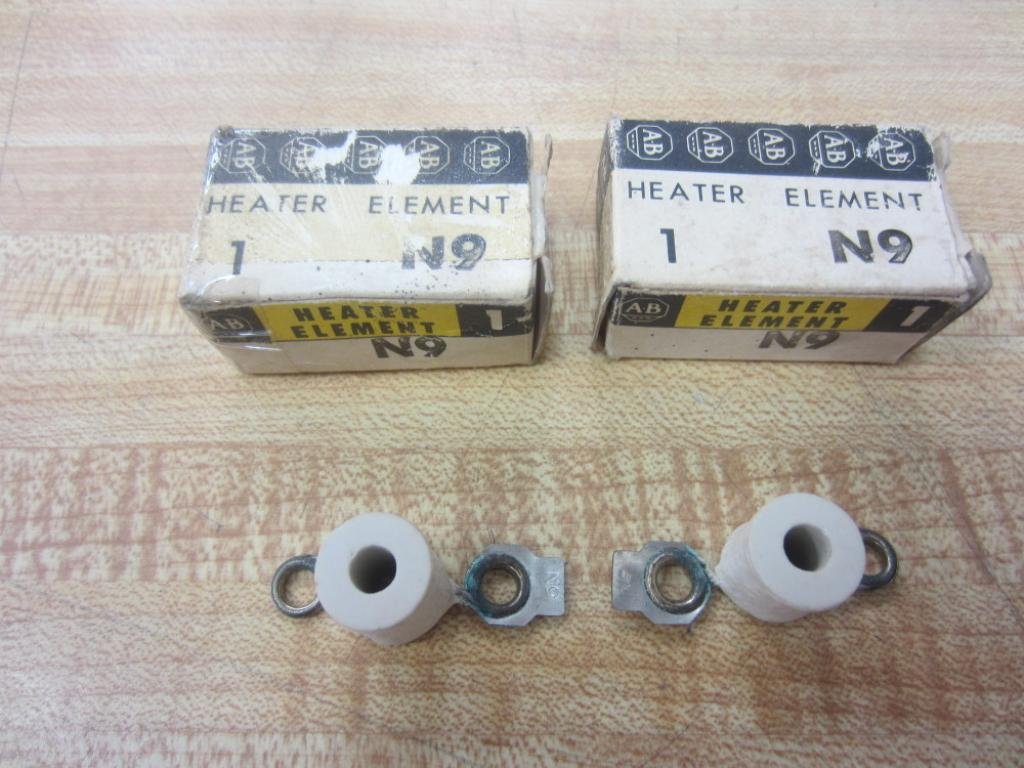 Allen Bradley N9 Overload Relay Heater Element Coil (Pack of 2)