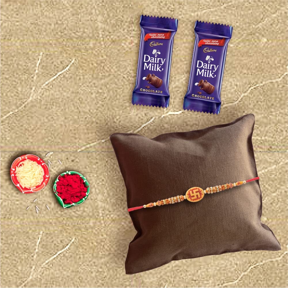 See full amazon price history chart for Astonished Retail Premium Designer Swastik Rakhi with 2 Pieces Dairy Milk Chocolates | Rakhi Chocolate Gift for Brother | Roli, Chawal, Chandan, Misri | 1 Astonished Retail Premium Designer Swastik Rakhi with 2 Pieces Dairy Milk Chocolates | Rakhi Chocolate Gift for Brother | Roli, Chawal, Chandan, Misri | 1 (B096XG5CBW) Amazon Price History, Amazon Price Tracker