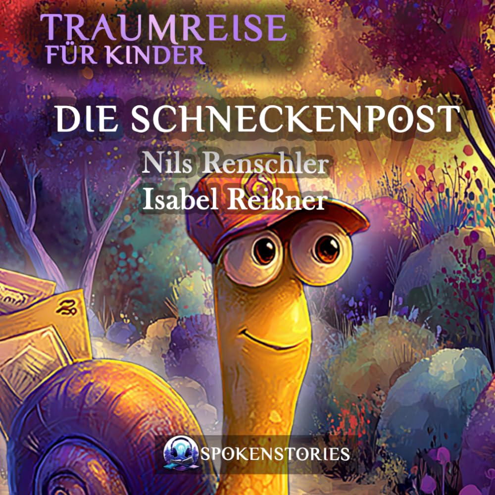 Traumreise für Kinder – Sanfte Traumreise zum Einschlafen | Beruhigende Gute-Nacht-Geschichte für Kinder ab 3 Jahren: Die Schneckenpost