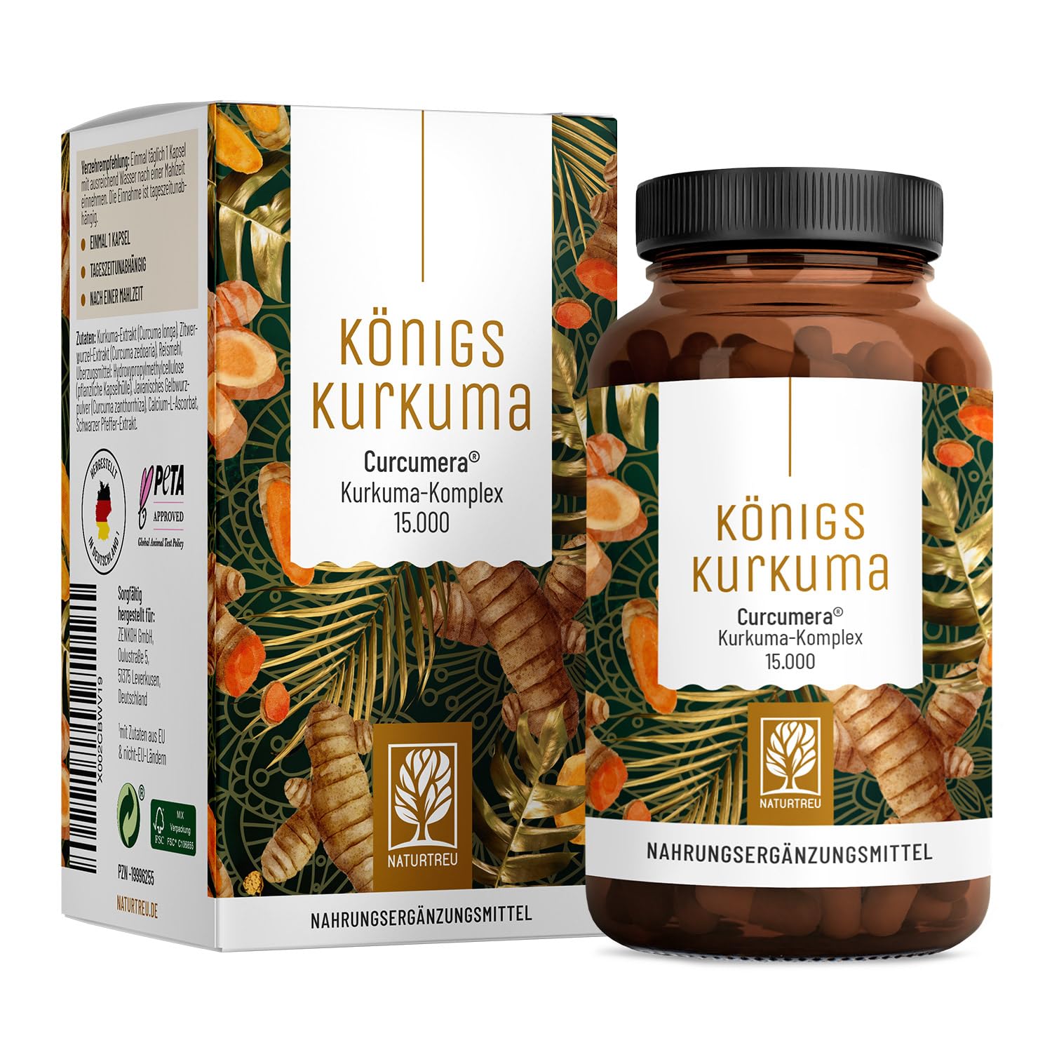 Kurkuma Kapseln hochdosiert