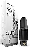 Vista 1 de D'Addario Woodwinds Select Jazz Boquilla para saxofón alto - D5M - Boquilla para saxo alto