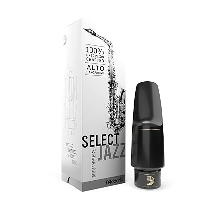 D'Addario Select Jazz Alto Saxophone Mouthpiece, D5M