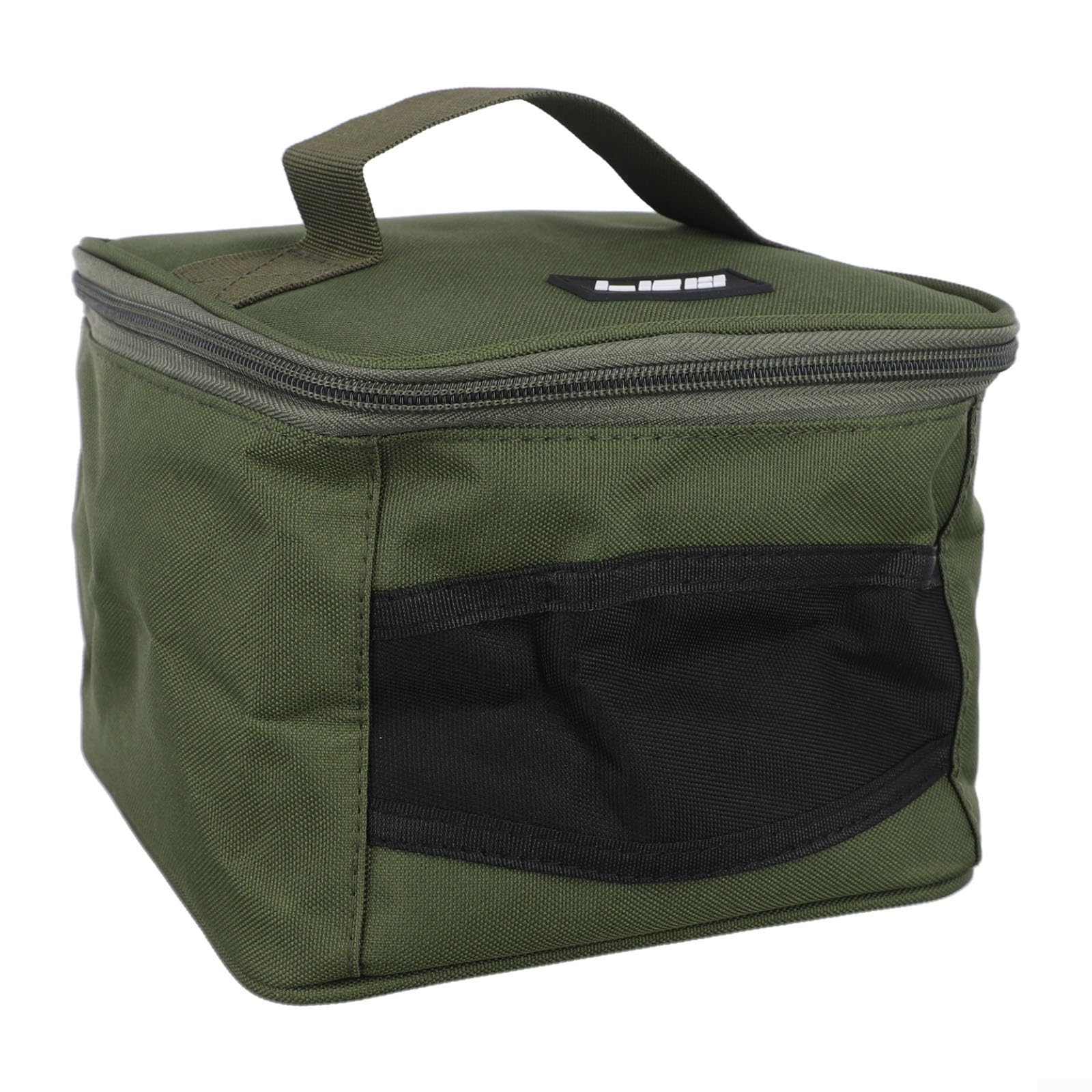 Fishing Reel Bag Padded Case for Tackle Storage - Waterproof 600D Oxford Gear Organizer with Handle S L Sizes(S)
