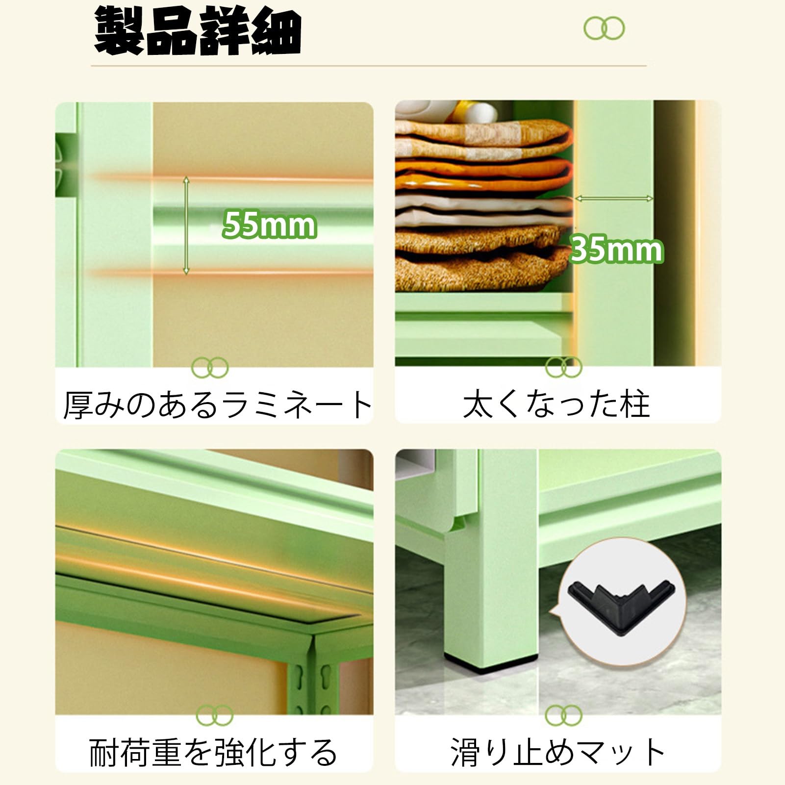 Amazon.co.jp: 本棚 商業棚 スチールラック 収納ラック スチールラック