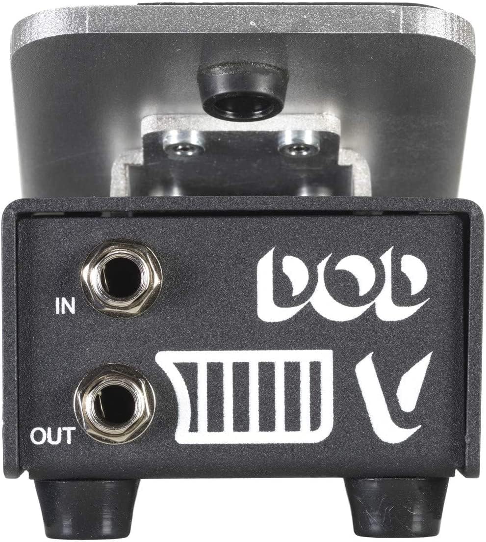 Digitech DOD Mini Volume Pedal - Bundle with 2 Patch Cables, 6 Dunlop Picks, and Power Supply