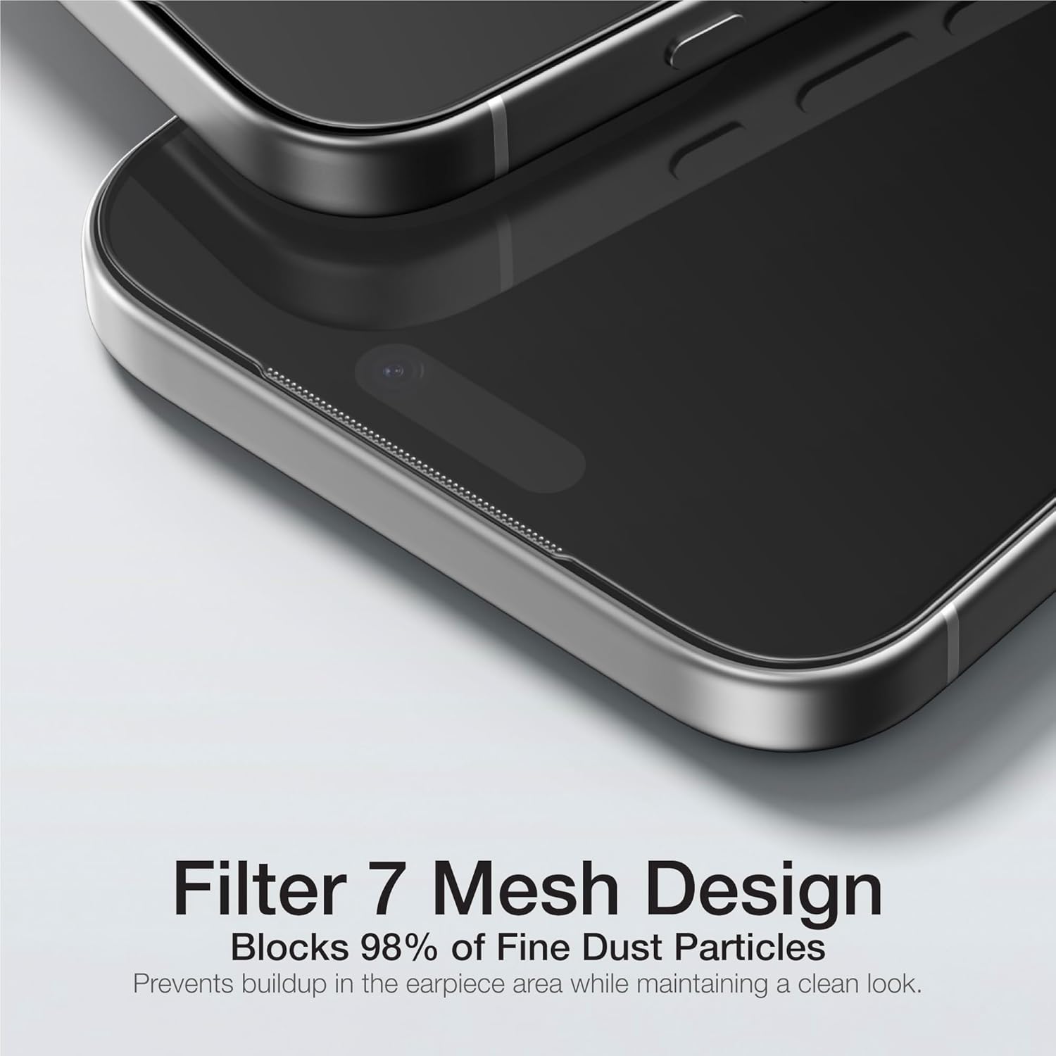 AMAZINGTHING for iPhone 17 Pro Max [Titan Vision 7 Matte Glass] Screen Protector, Anti-Glare Matte, 9H Tempered Glass, Full Coverage, Dust Blocking, Easy Installation Case‑Friendly, Oleophobic, Alignement Frame, 2 Pack