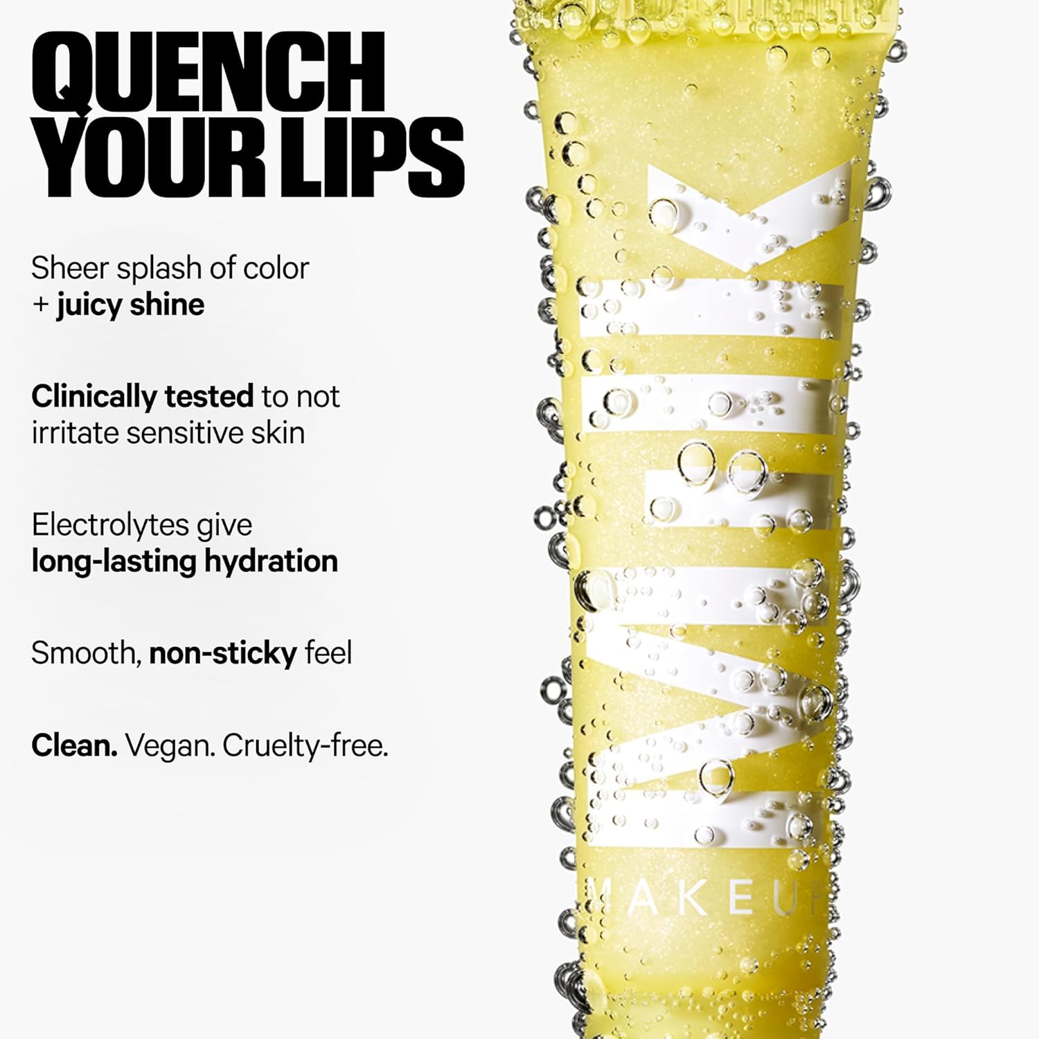 Milk Makeup 3-Pack Balmade Hydrating Lip Balm Gift Set – Sheer-Tinted, High Shine Glosses for Visibly Plumper Lips + Exclusive Keychain – Full Size Electron (Clear), Pump (Warm Beige) + Core (Red) - Image 5