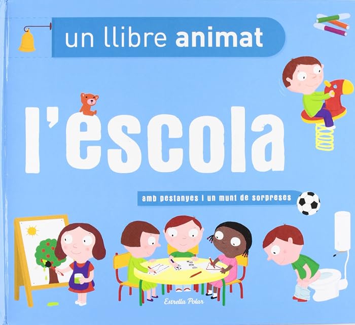 Portada de L Escola. Un Llibre Animat