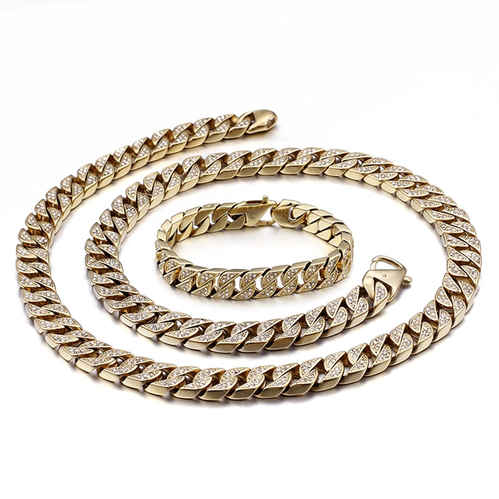 Armband Mann, Freundschaftsarmbänder aus Edelstahl mit modischer Persönlichkeit, 750 x 13 mm, kein Edelstein, Haushaltsarmaturen