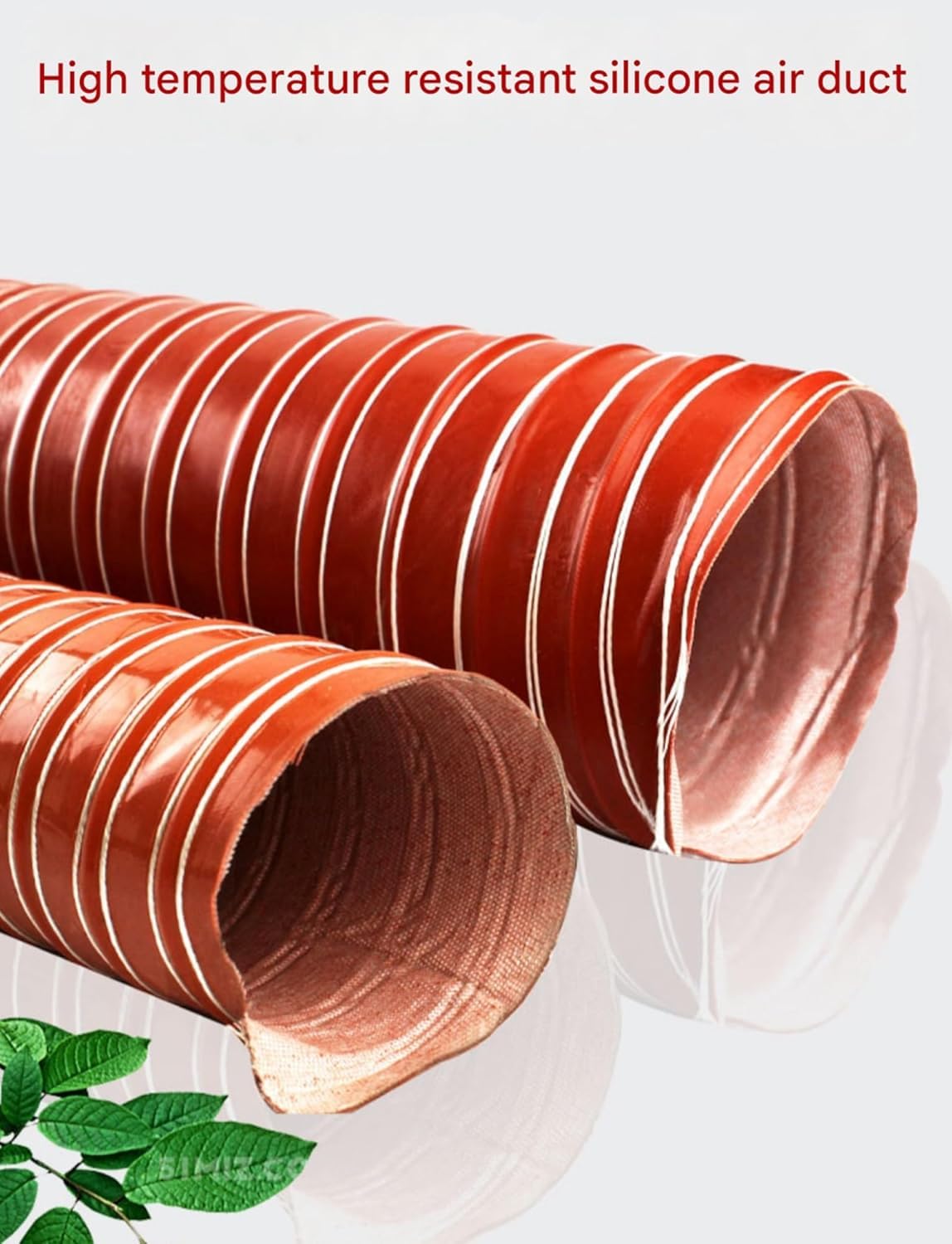 Spiralne Węże silikonowe odpowietrzające do przemysłowych układów wydechowych(200cm/78.7in)
