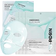 VT COSMETICS PDRN Hydrogel Mask(33gx4ea), Intensive Nourishing &amp; Rejuvenating Overnight Mask, Skin Repair, Elasticity Boost, Hydrating &amp; Plumping, Korean Skincare