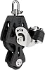 Lewmar 50mm Synchro Block Fiddle Cam, 990 lb Working Load Limit, Accommodates 14 - 38 Lines, High-Density Free-Spin Bearing, Traveler Compatible - 29925037BK