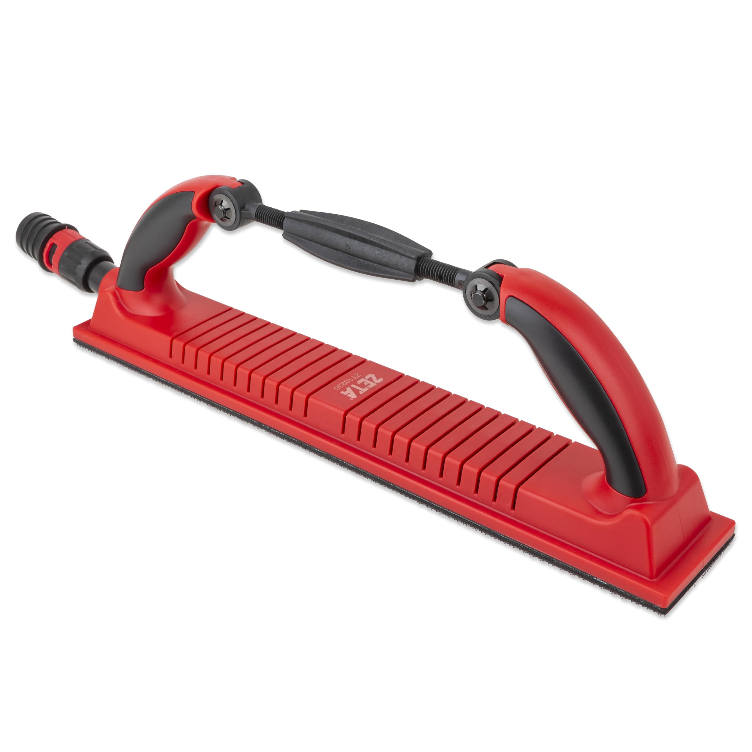 ZETA Dust-Free Multi Hole Vacuum Hand Sanding Block - Hook & Loop Backing (2.75" x 15.75" Longboard)