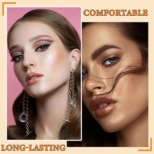 Miniatura 4 de 3 piezas de polvo de hadas, colorete facial de hadas, colorete facial para palmaditas en polvo de hadas, maquillaje natural que ilumina el cuerpo