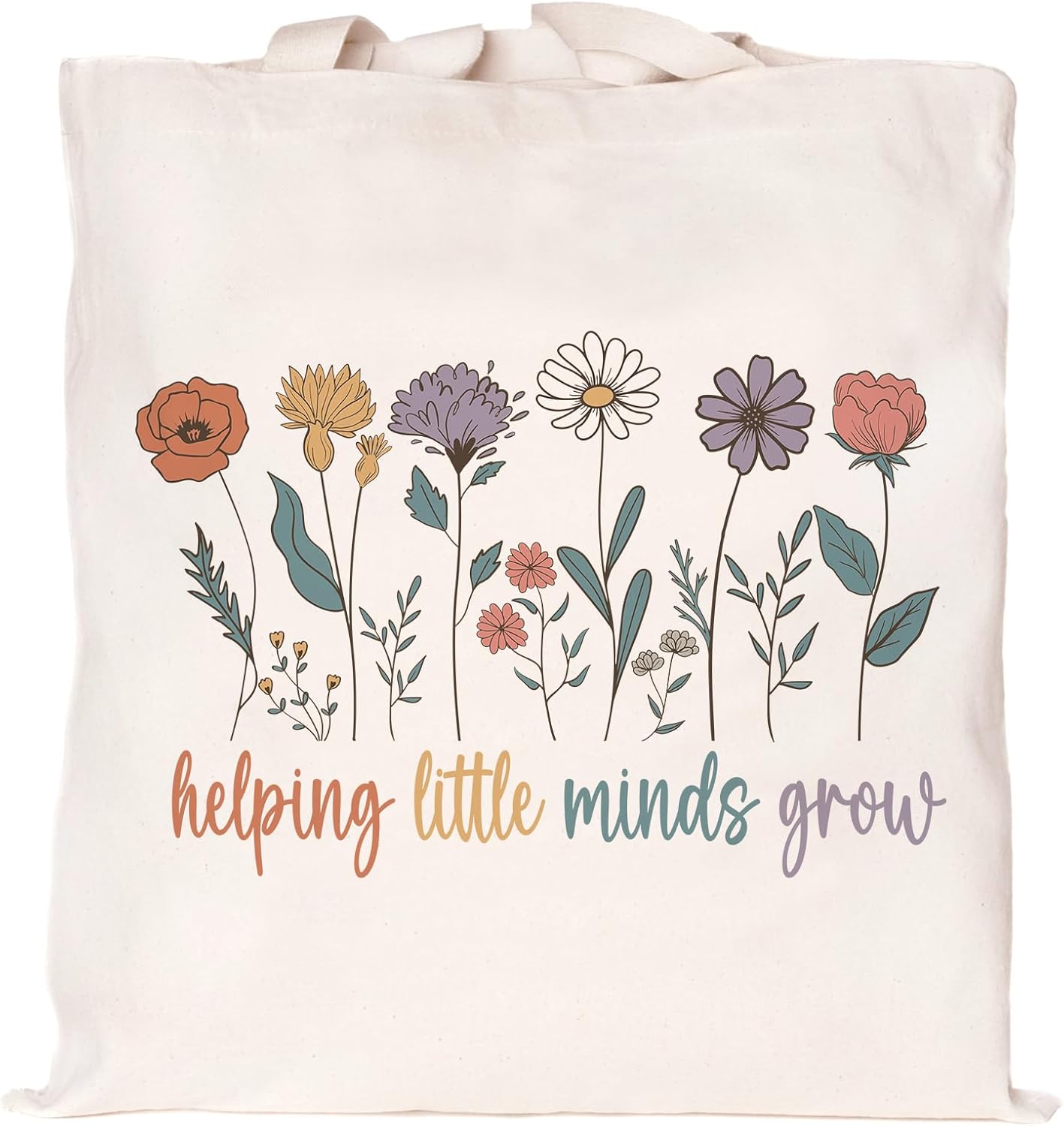 Teacher Appreciation Gifts School Canvas Tote Bags Aesthetic Travel Beach Bag Summer Reusable Grocery Shopping Bag