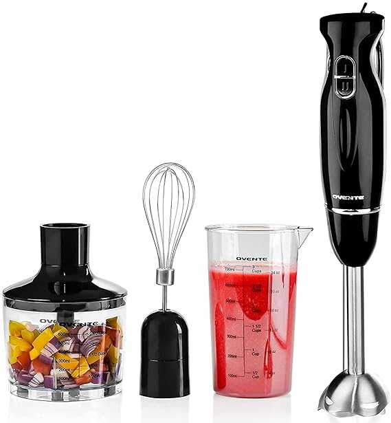 Buy Ovente Immersion Electric Hand Blender 300 Watt Power 2 Mix Speed