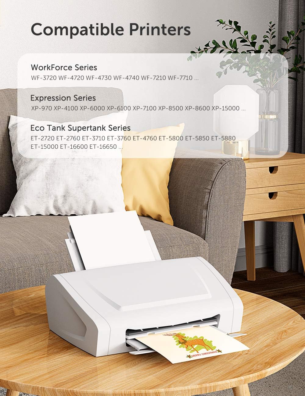 Hiipoo 2000ml Sublimation Ink Refilled Bottles Work with WF7710 ET2760 ET2720 ET2803 ET2800 ET15000 C88 C88+ Inkjet Printers Heat Press Transfer on Mugs Plates T-Shirts Pillows Phone Case - Image 2