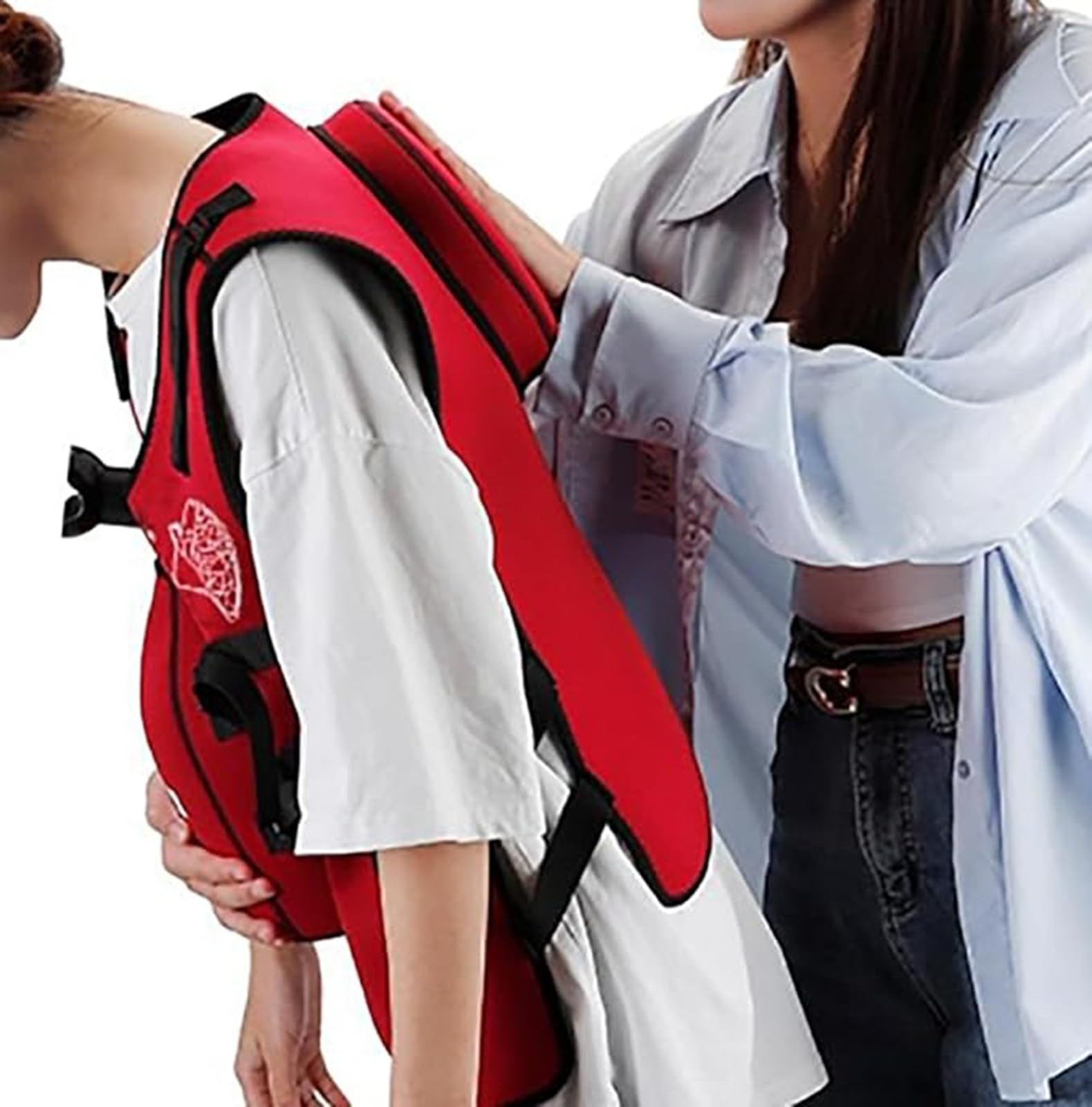 Gilet de formation aux premiers secours Heimlich, gilet anti-étouffement, gilet de sauvetage en cas d'obstruction des voies respiratoires et de la trachée Adults
