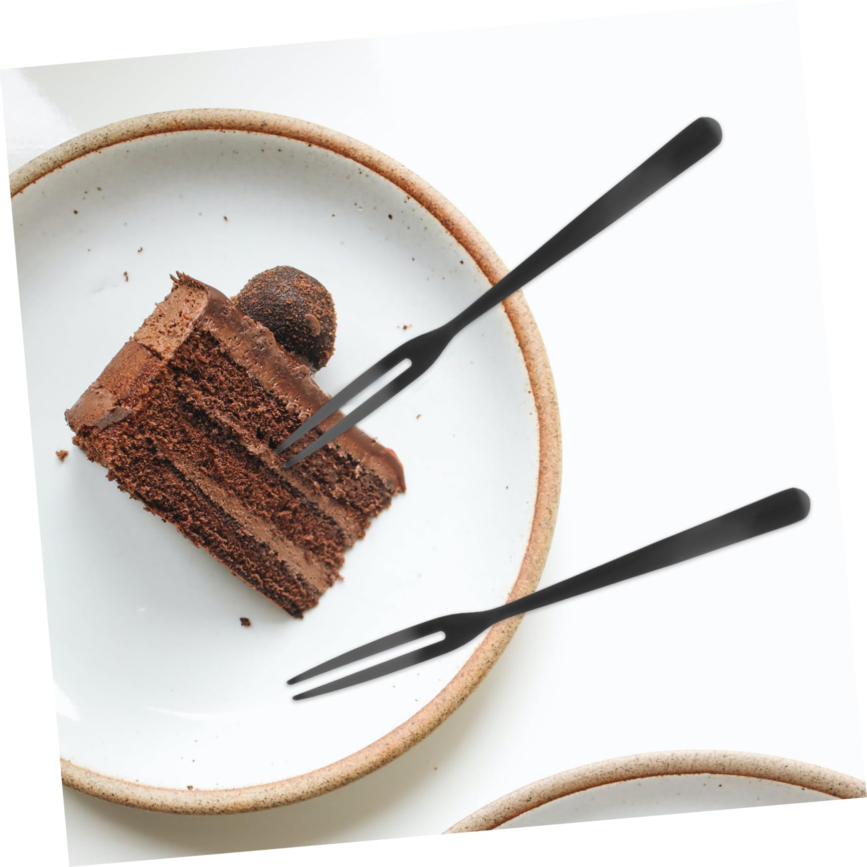 TOPBATHY 20 Piezas tenedores de frutas tenedor de postre de aperitivo tenedor de aceitunas tenedores acero inoxidable palillos de frutas reutilizables palillos de frutas de acero inoxidable