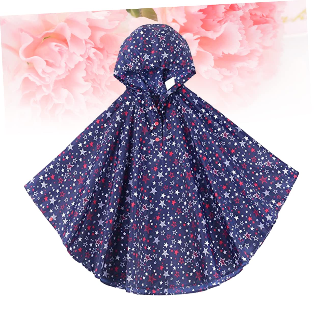 GALPADA 3piezas Chubasquero Infantil Capucha Para Niño y Poncho De y Reutilizable Color Azul