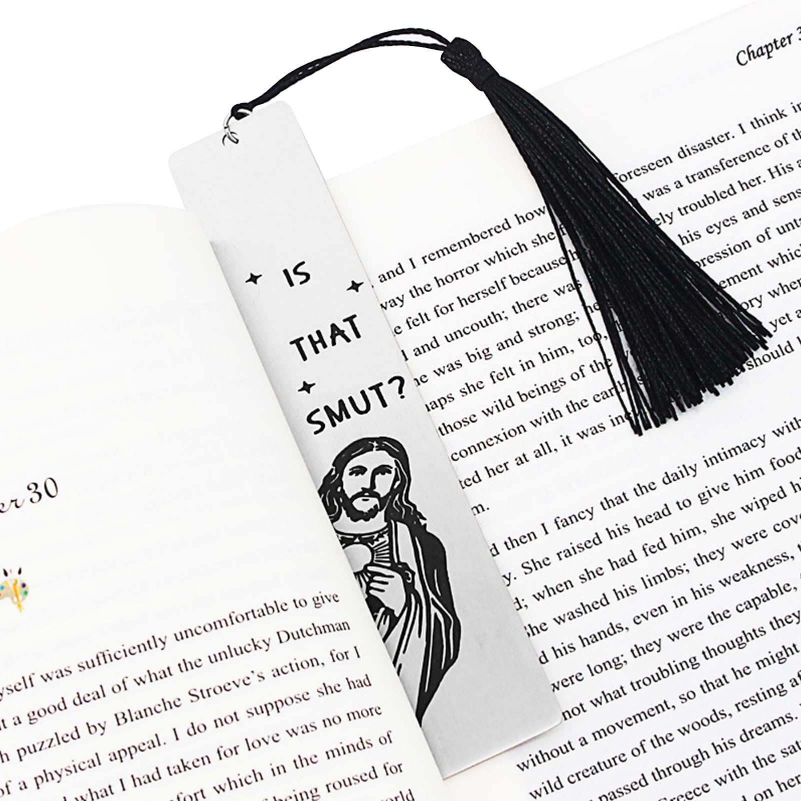 Zorq A Fun Bookmarks For Kids | Funny Humorous Words Jesus Bookmark,Decorative Easter Gifts Ornaments, Multifunctional Book Marker Gifts With Tassel For Bookworms, Readers
