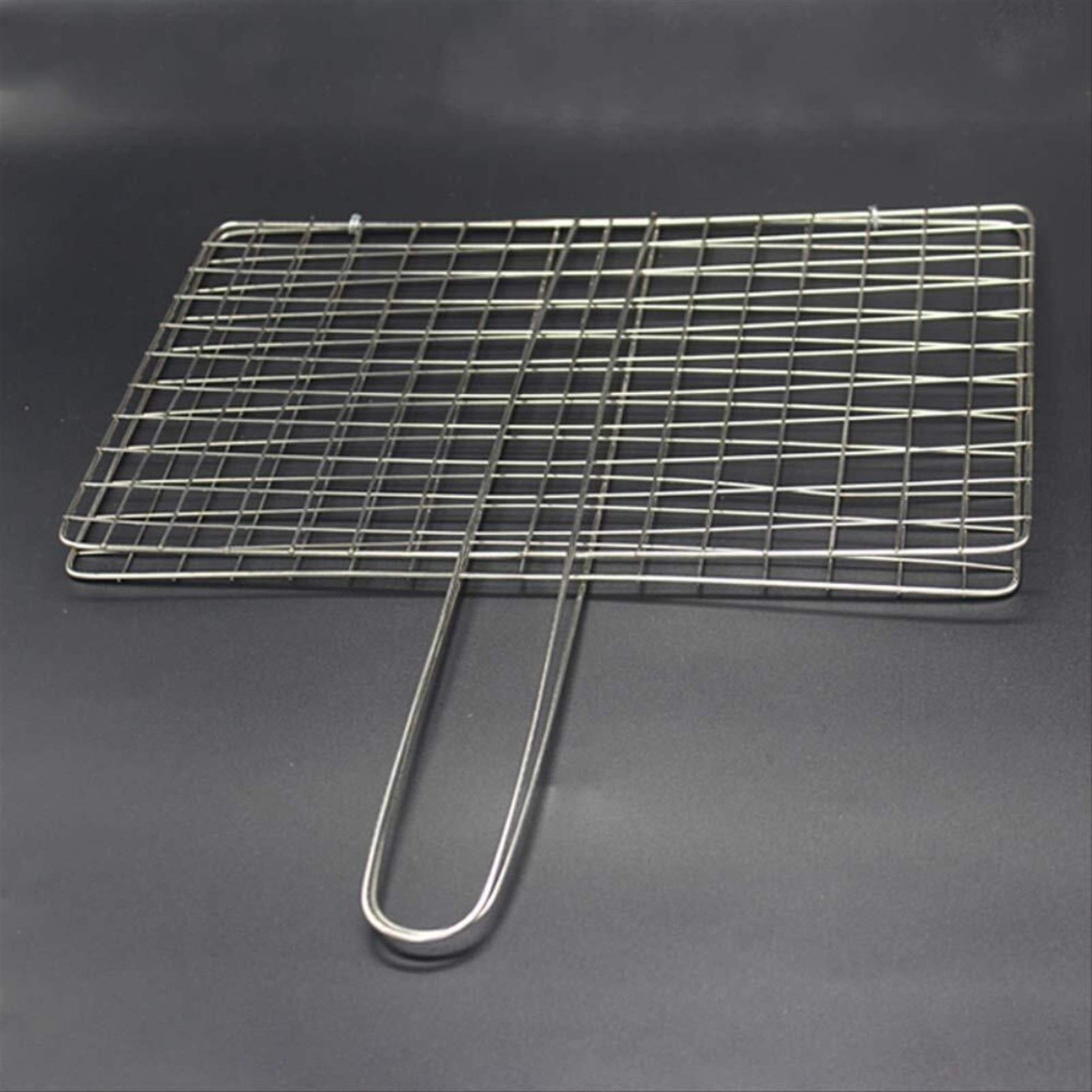 Cesta para parrilla, parrilla para barbacoa, Clip de malla for barbacoa, clip for pescado a la parrilla, clip for pescado for barbacoa, clip de red, electrodomésticos de acero inoxidable, férula recta