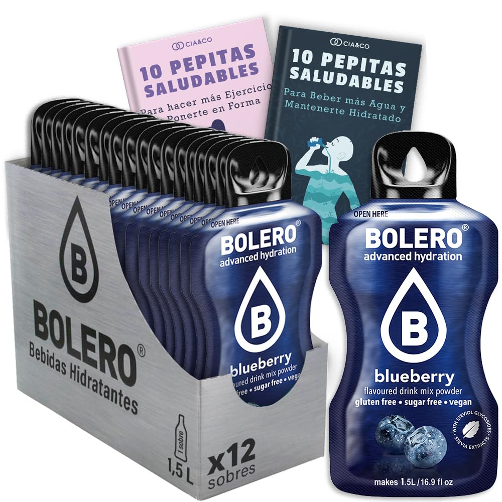24 x Bebida Bolero COLA Hidratante Sin Azucar (24x9 grs) + 30 Pepitas Saludables para una vida más sana by Cia&Co — view 9