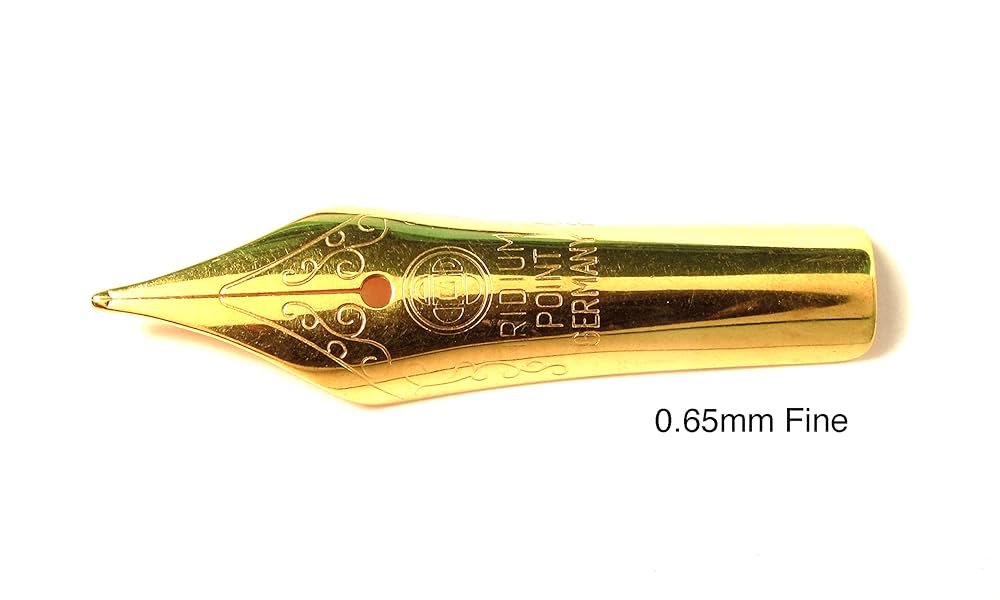 ドイツ製 カンバーランド硬質ゴム 万年筆 手作業研磨 SELMY ハンドメイド カンバーランド硬質ゴム BOCK NO.6 ペン先