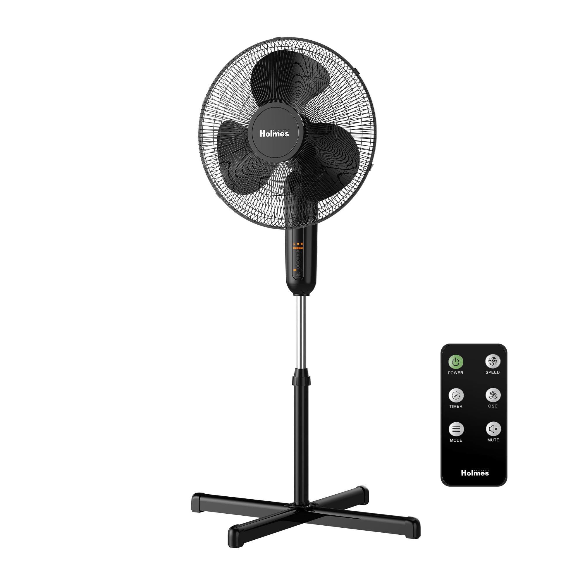 HOLMES 16" Digital Stand Fan, 80°