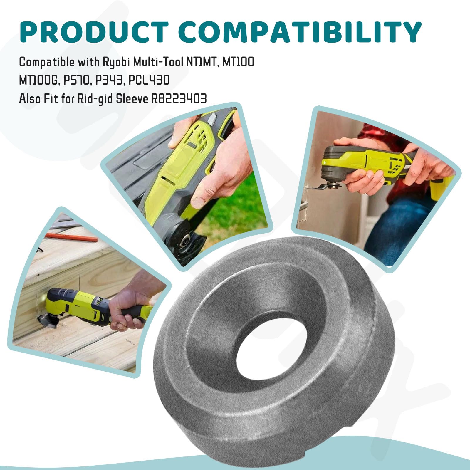Ryobi & Rid-Gid Sanding Sleeves - 2 Pack -5