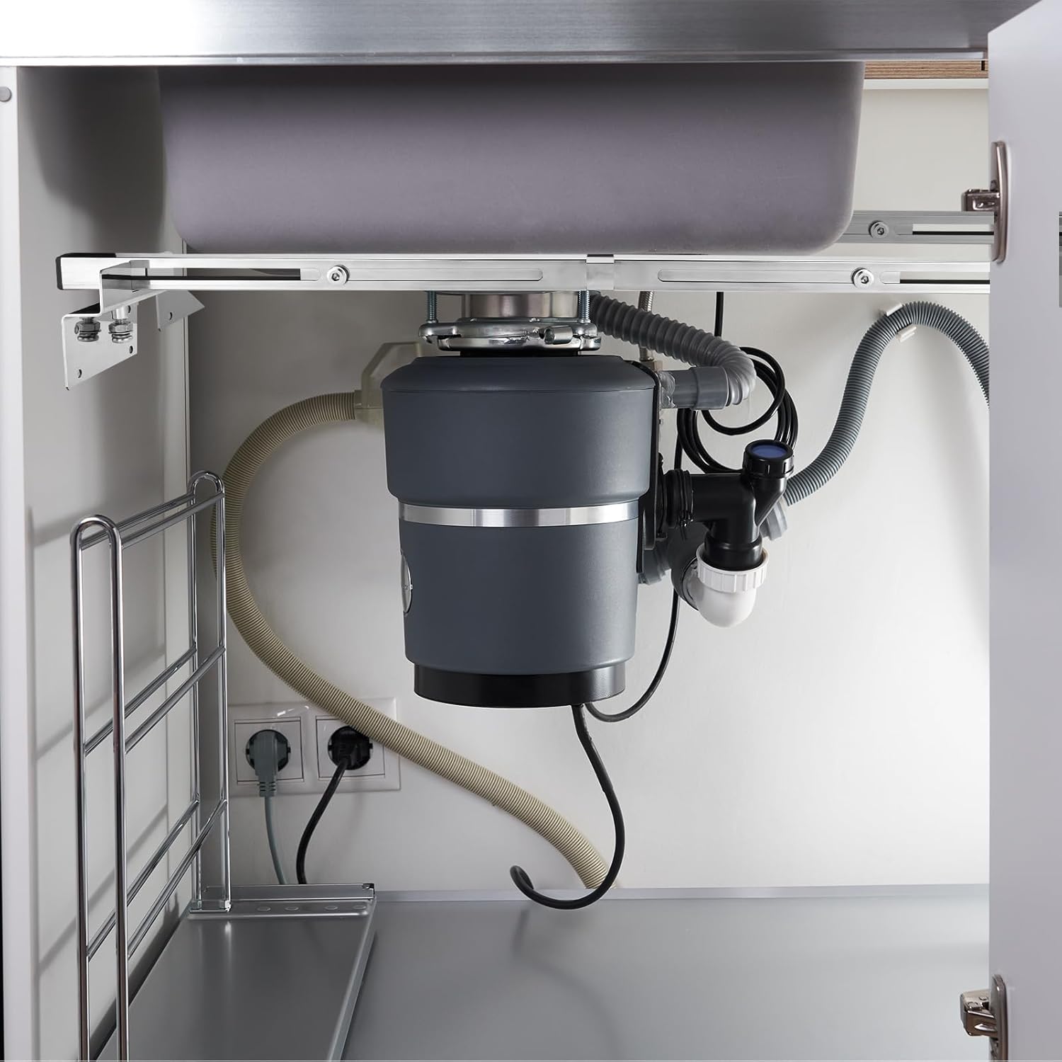 Undermount Sink Brackets, 27"-40" Adjustable Stainless Steel Undermount Sink Support Kitchen Sink Installation Parts Kit for Heavy Duty Kitchen Sinks, Bearing Capacity 330 lb