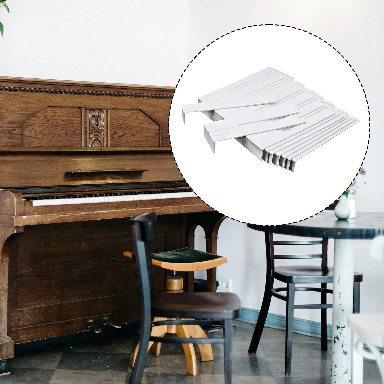 Copritasti per Pianoforte – Riparazione Pratica Dei Tasti Del Pianoforte – Accessori per La Riparazione di Tastiere