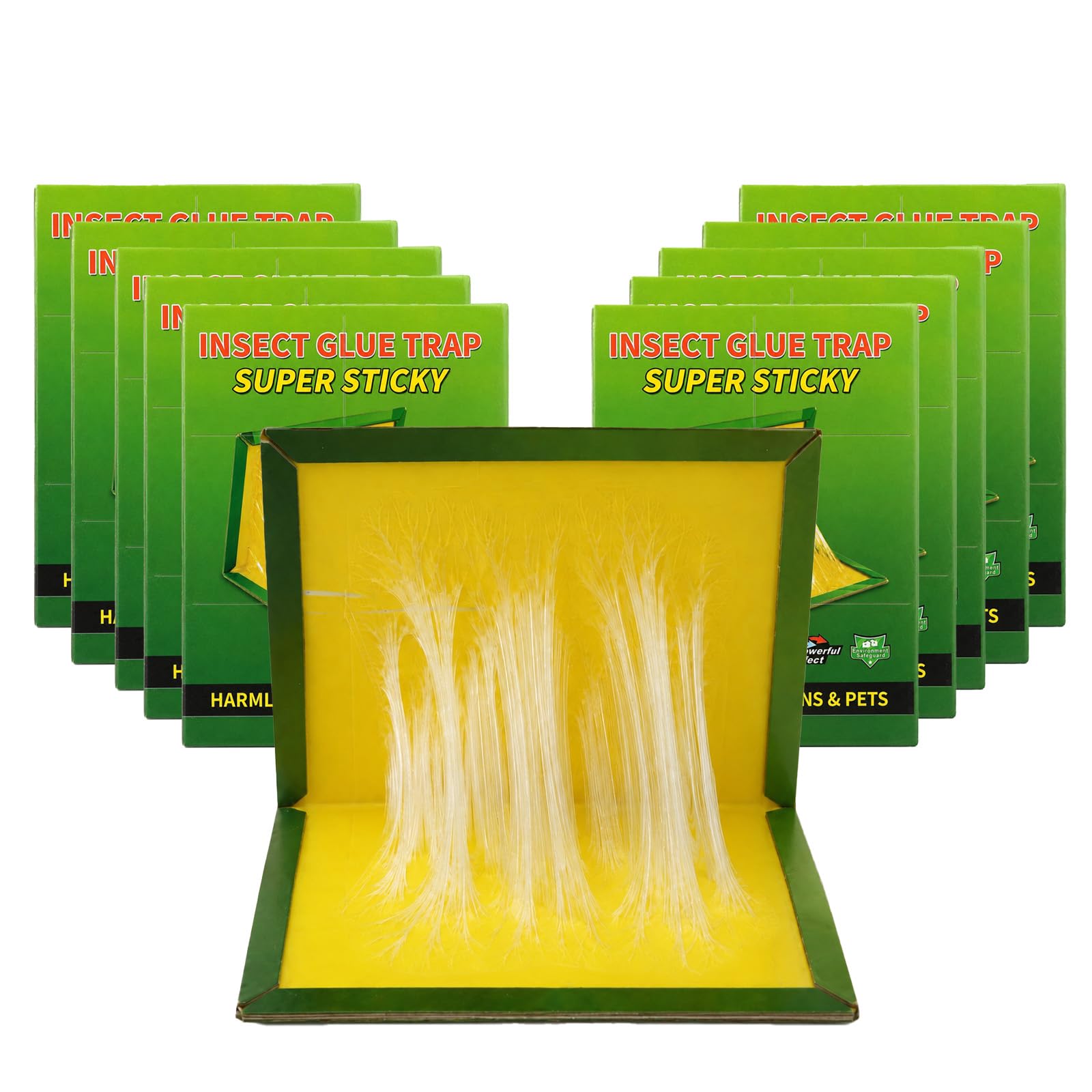 Sticky Pest Traps for Multiple Insects Indoor Outdoor (10 PCS)