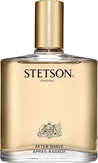 Stetson Original Aftershave Splash for Men - Earthy Woody Citrus Scent with Patchouli Tonka Bean - 3.5 Fl Oz