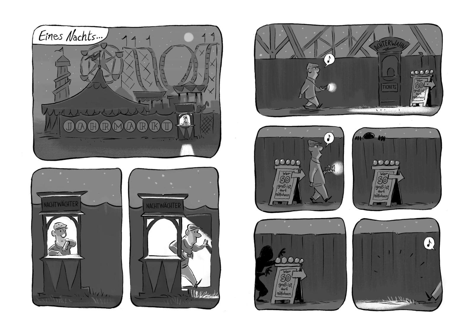 König Guu 2: Um Mitternacht, wenn die Mumie erwacht: Lustiges Comic-Buch (2)
