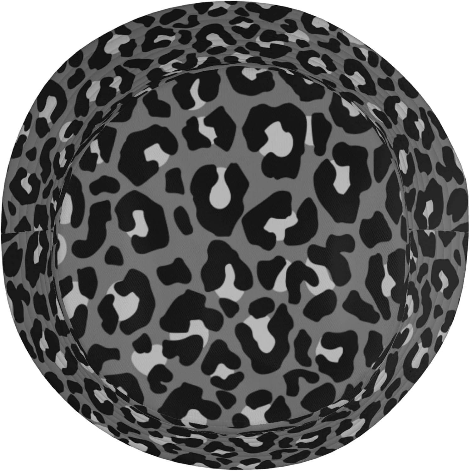 Leopard Print Bucket Hat Packable Sun Hats Fishing Cap for Women Men Beach Summer Outdoor Hiking