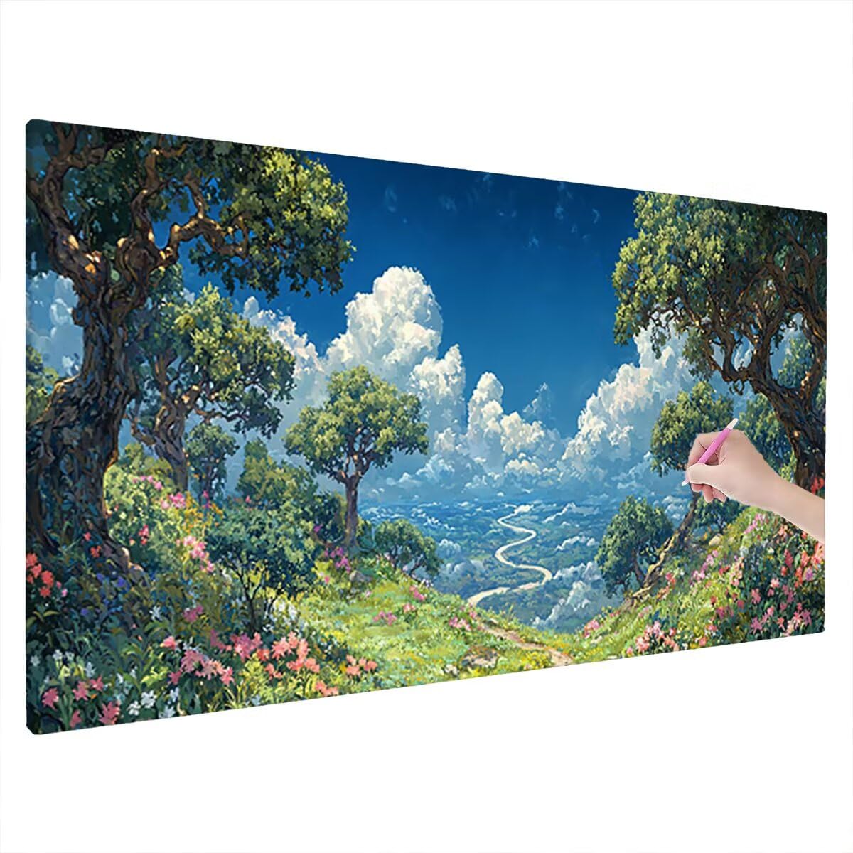 Diamond Painting Adulti, Diamond Painting Albero 60x160cm, Regalo -2472