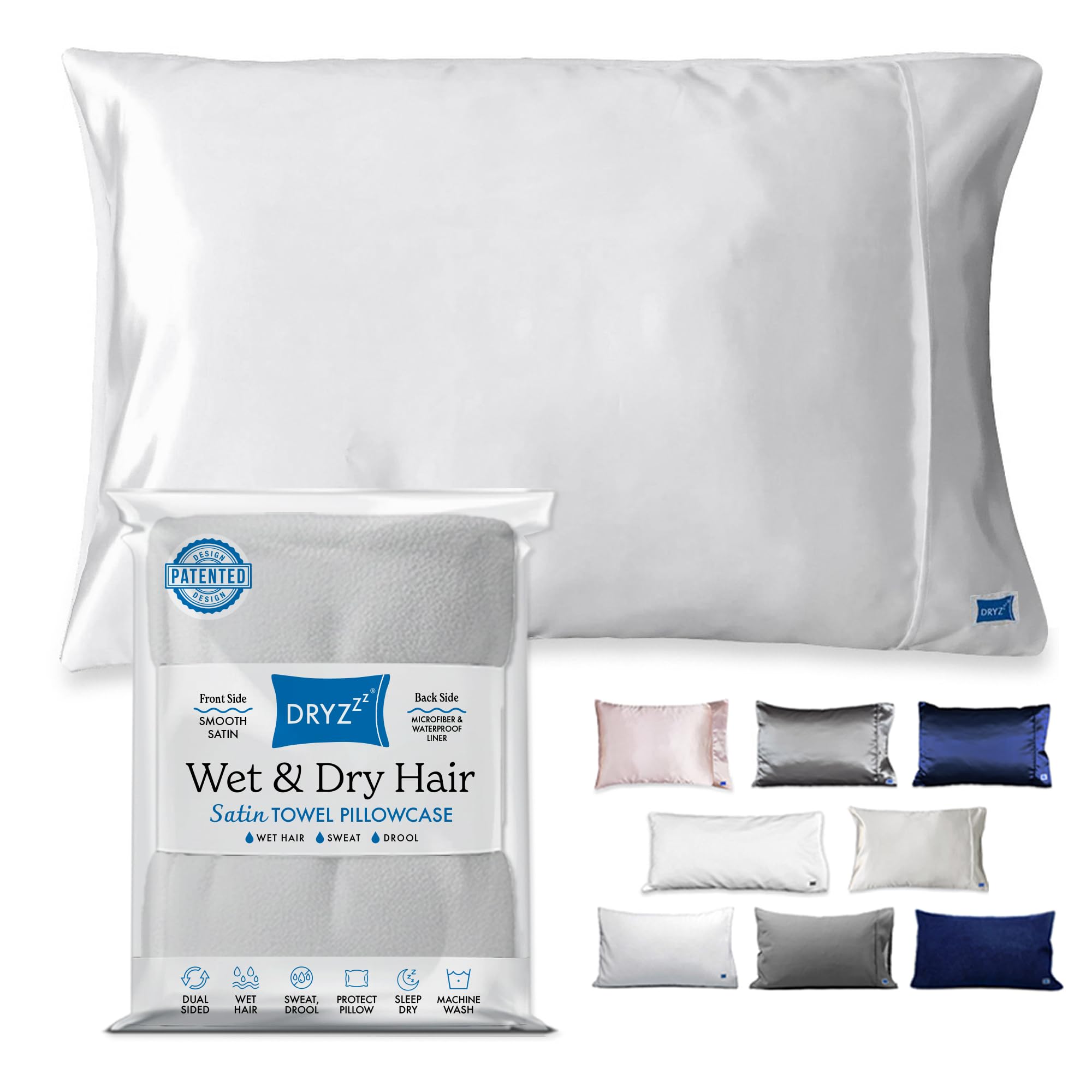 Amazon.com: DryZzz Waterproof Pillow Protector Cooling Pillow Case