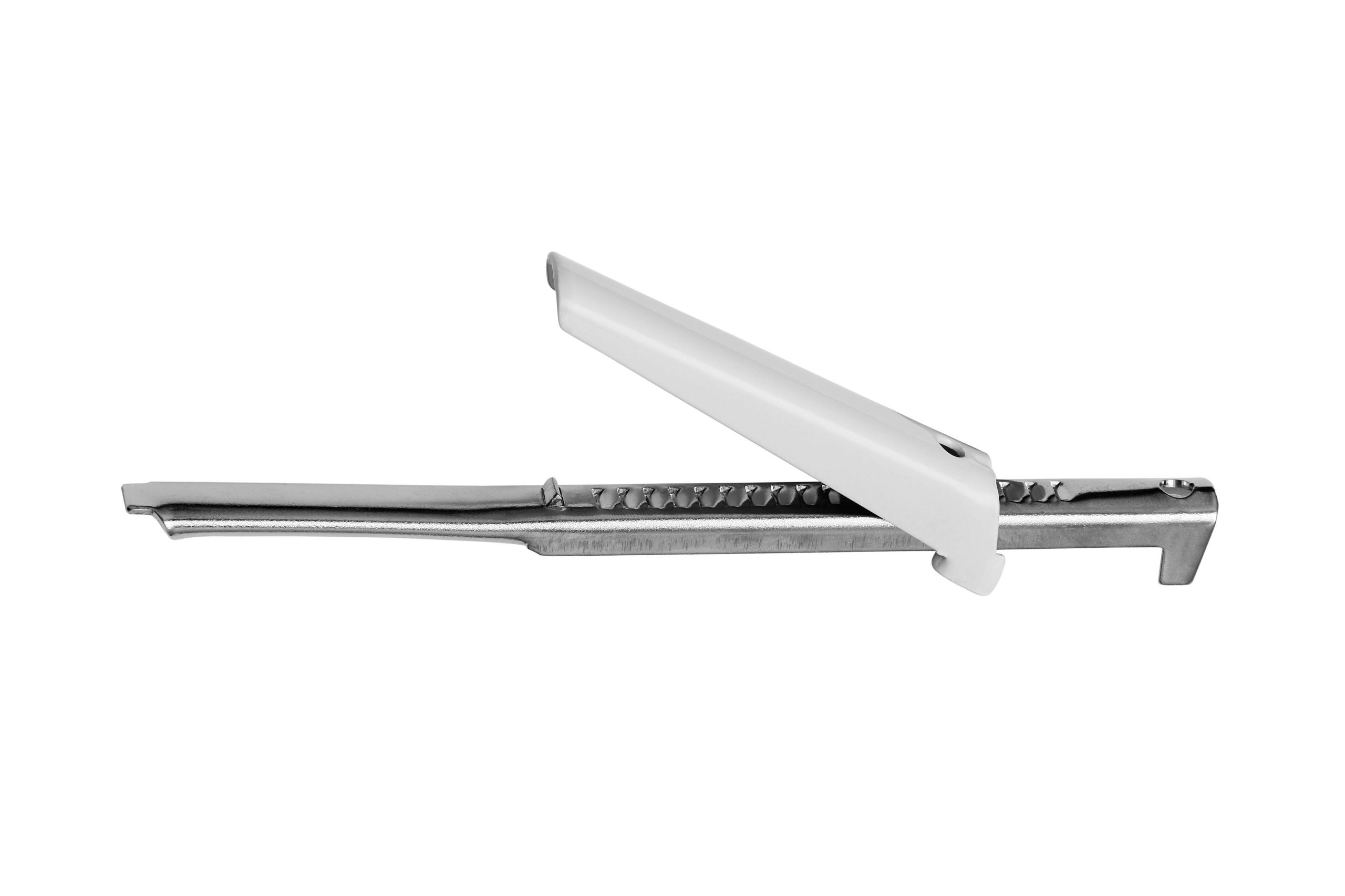 Premier Housewares Bygone Vacuum Jar Opener Stainless Steel, Silver, H19.50 x W2 x D3cm