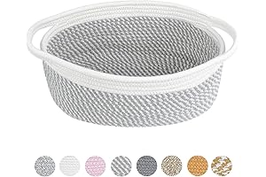 ABenkle Woven Cozy Dog Toy Box