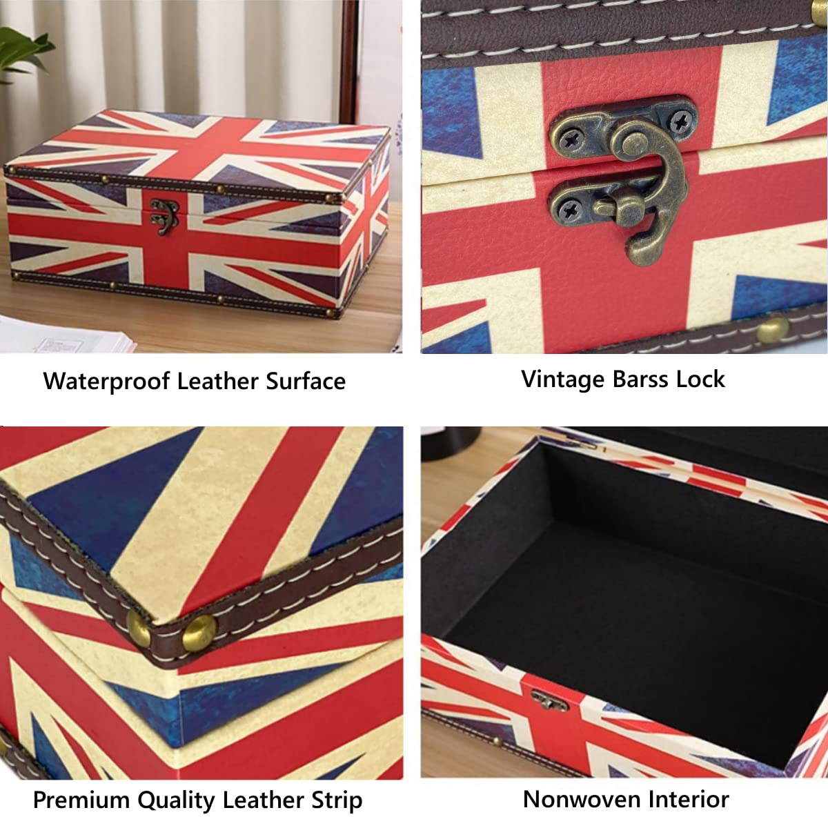 Amazon｜ヴィンテージユニオンジャックフラッグ トレジャーボックス
