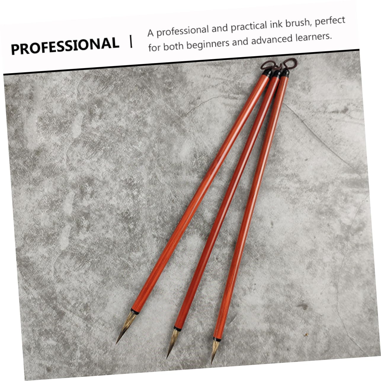 Homoyoyo Ink Brush Chinese Calligraphy Pen Drawing Portable Soft Resilient Art Pen Comfortable Grip for Beginners