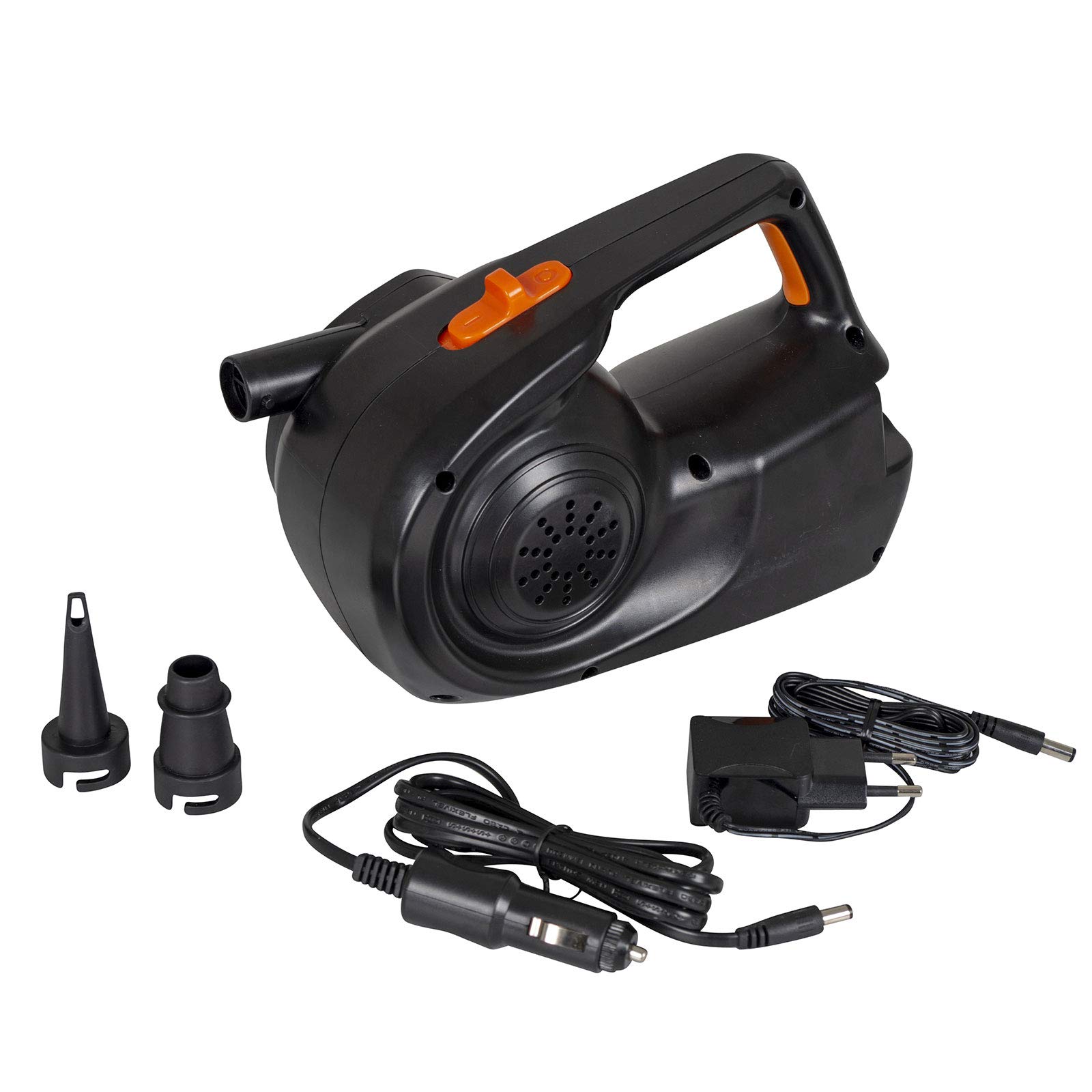 Bo-Camp Bo-Camp Pomp – wiederaufladbar, 12/230 V, 450 l/min, Schwarz