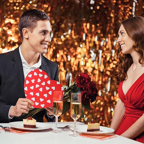 Miniatura 5 de ReliThick Cajas de corazón para el Día de la Madre para flores, cajas de regalo anidables en forma de corazón con tapa, cajas de regalo de cartón