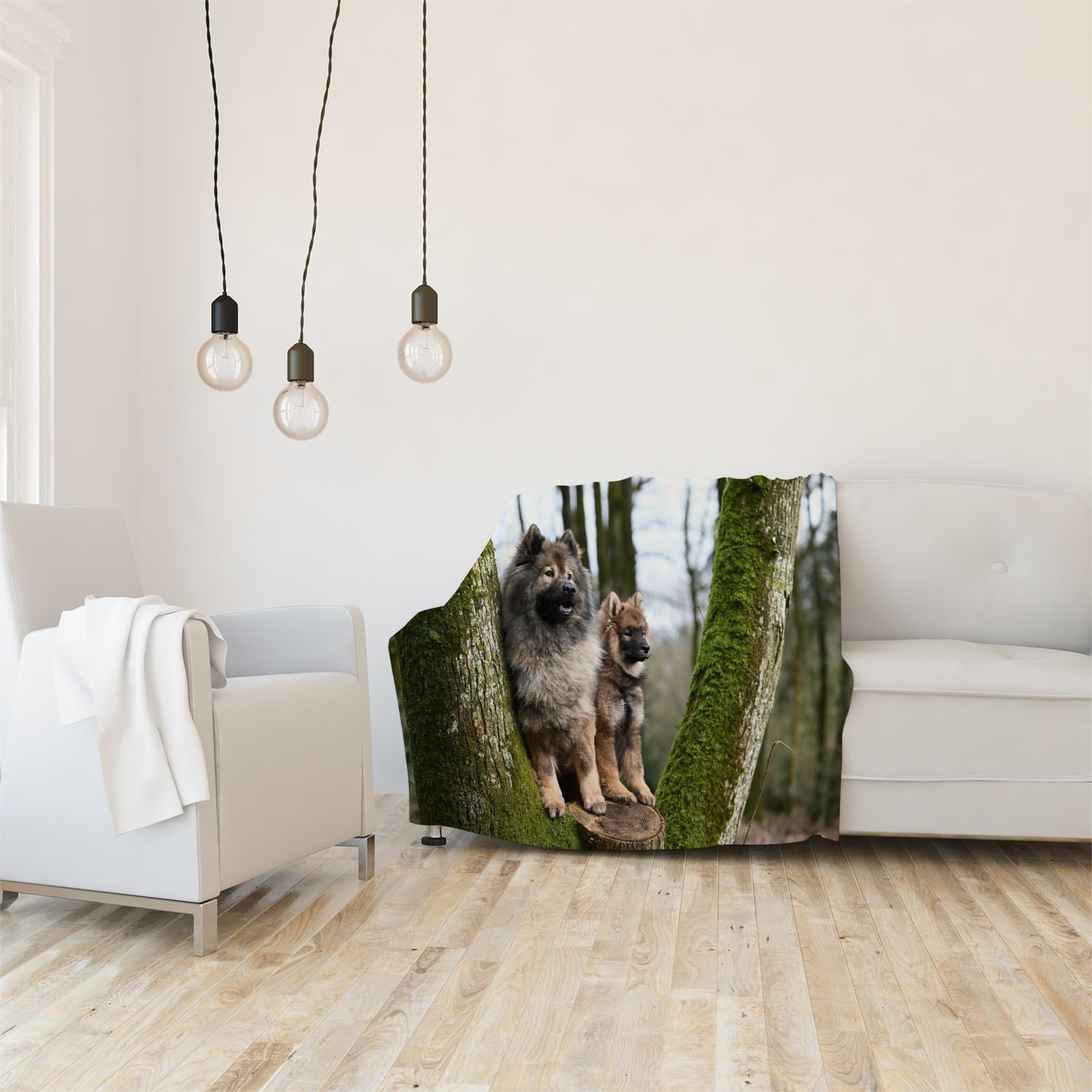 Koc leśny Koce Shikoku Koc na łóżko pojedyncze Ciepły miękki, puszyste koce na sofę flanelowe 180 x 200 cm na wszystkie pory roku