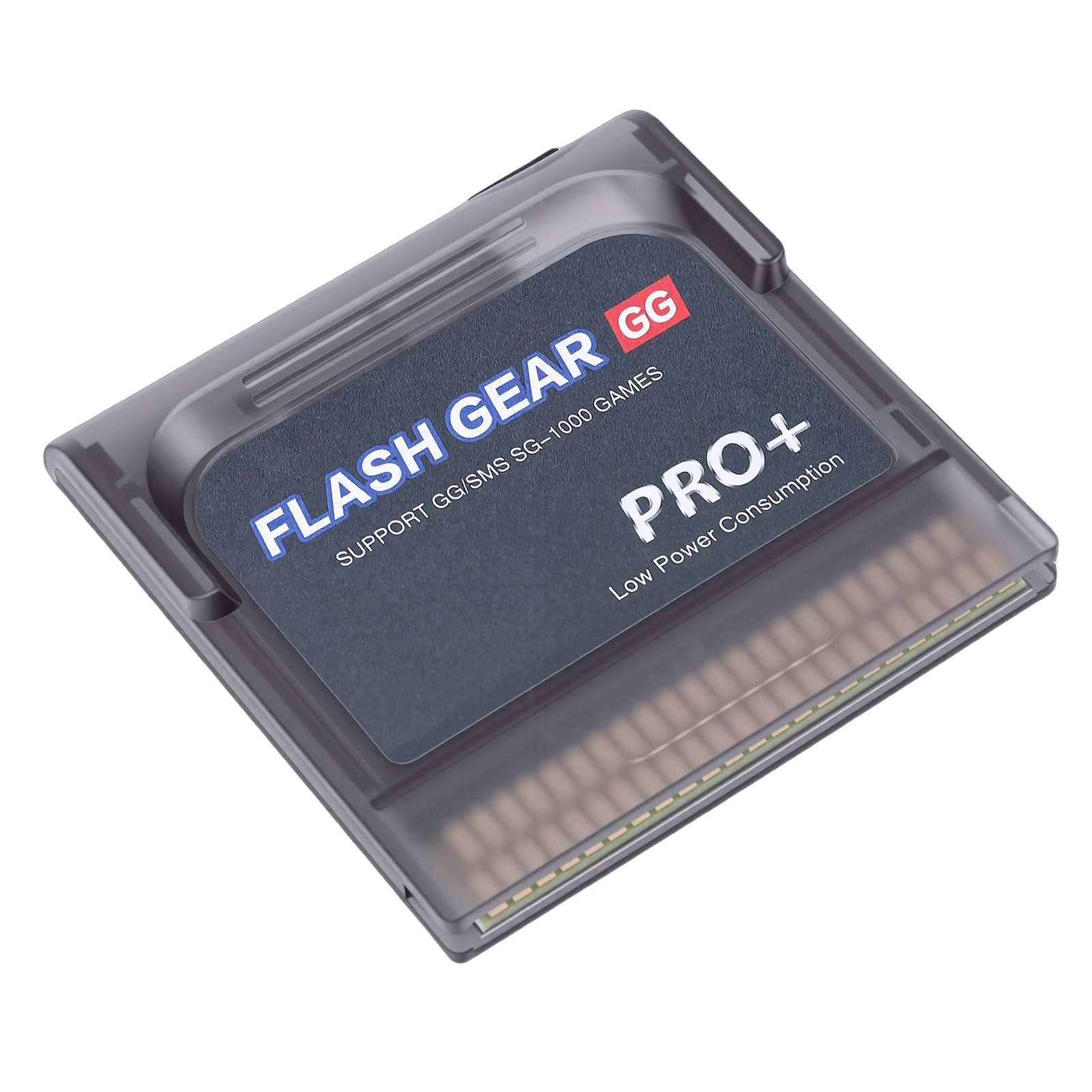 Annadue Cartucho de Juego Flash 600 en 1 para Consola GG Game Gear, Tarjeta de Memoria Flash para Videojuegos con Memoria Integrada de 4GB