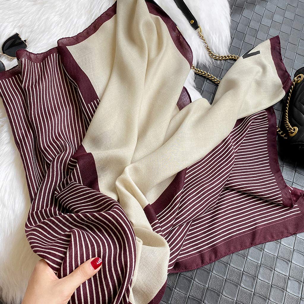 Bufanda de Mujer, pañuelo cálido de Invierno para el Cuello, Hijab, Bufandas, chales para Mujer, pañuelos, estolas Florales