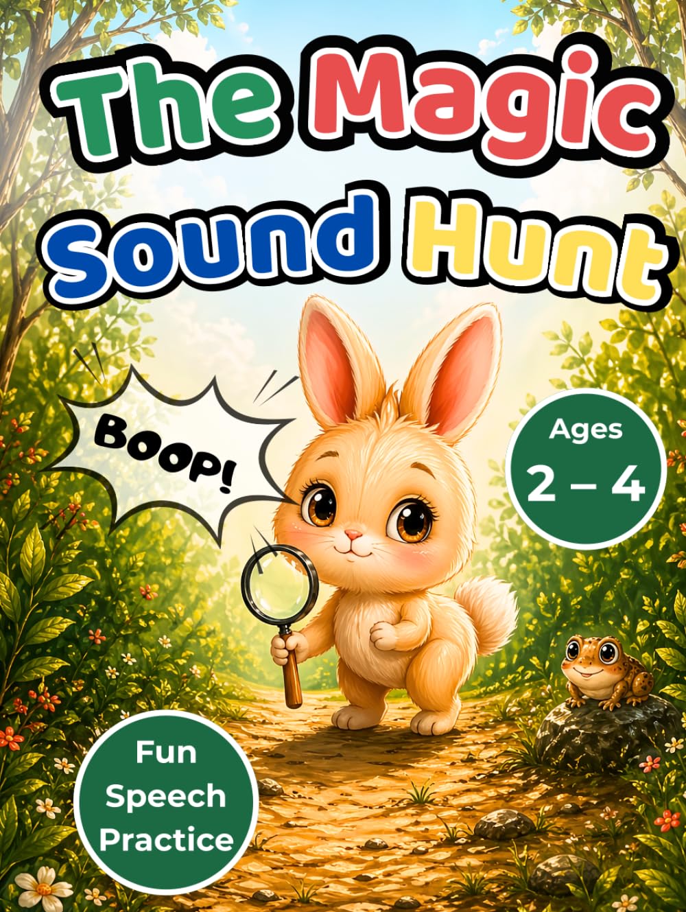 The Magic Sound Hunt: A Wordless Sound Adventure for Toddlers Ages 2–4: First Sounds, Speech Development, Storytelling, and Fun Early Communication Practice