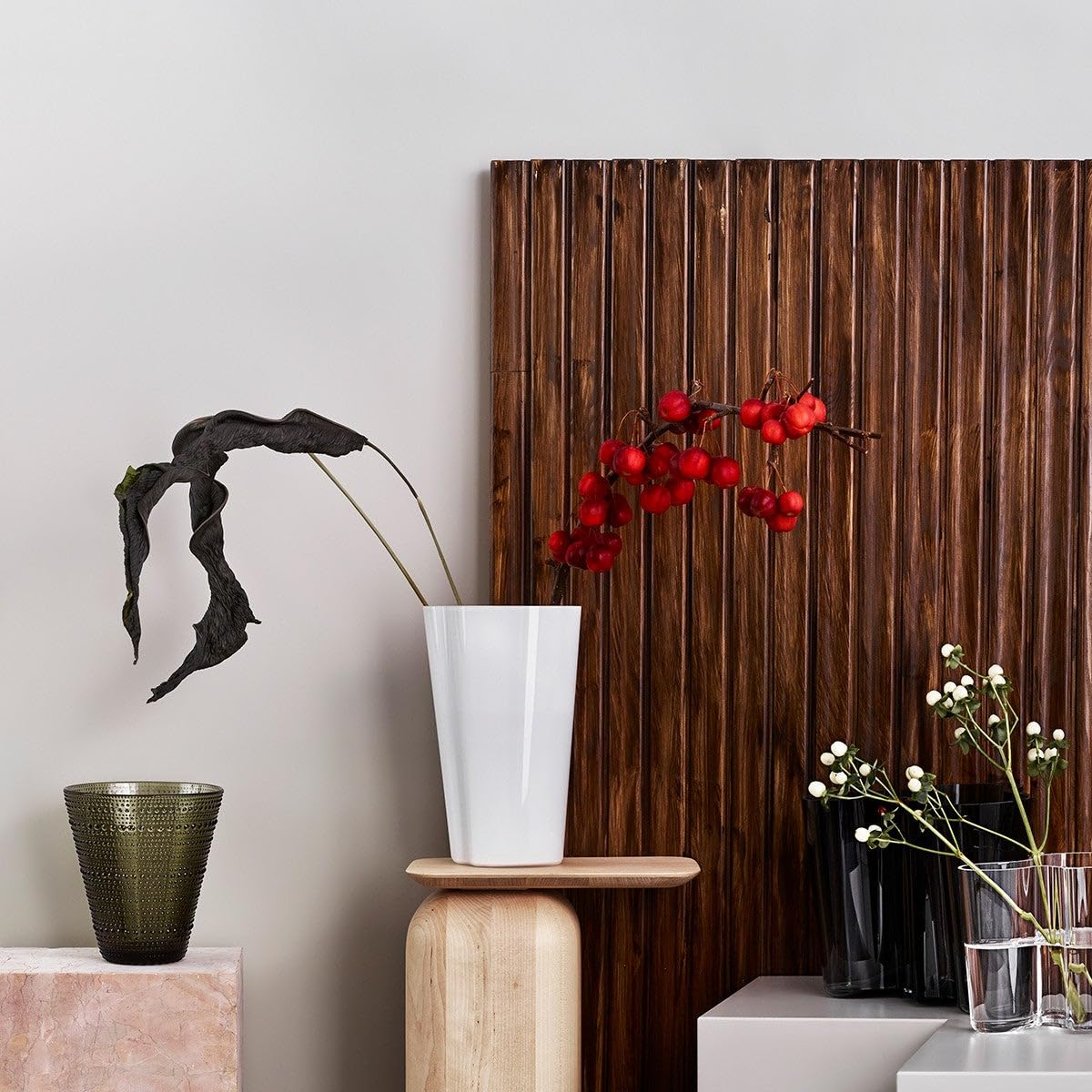 Amazon.co.jp: Alvar Aalto Collection Aalto vase 220mm white